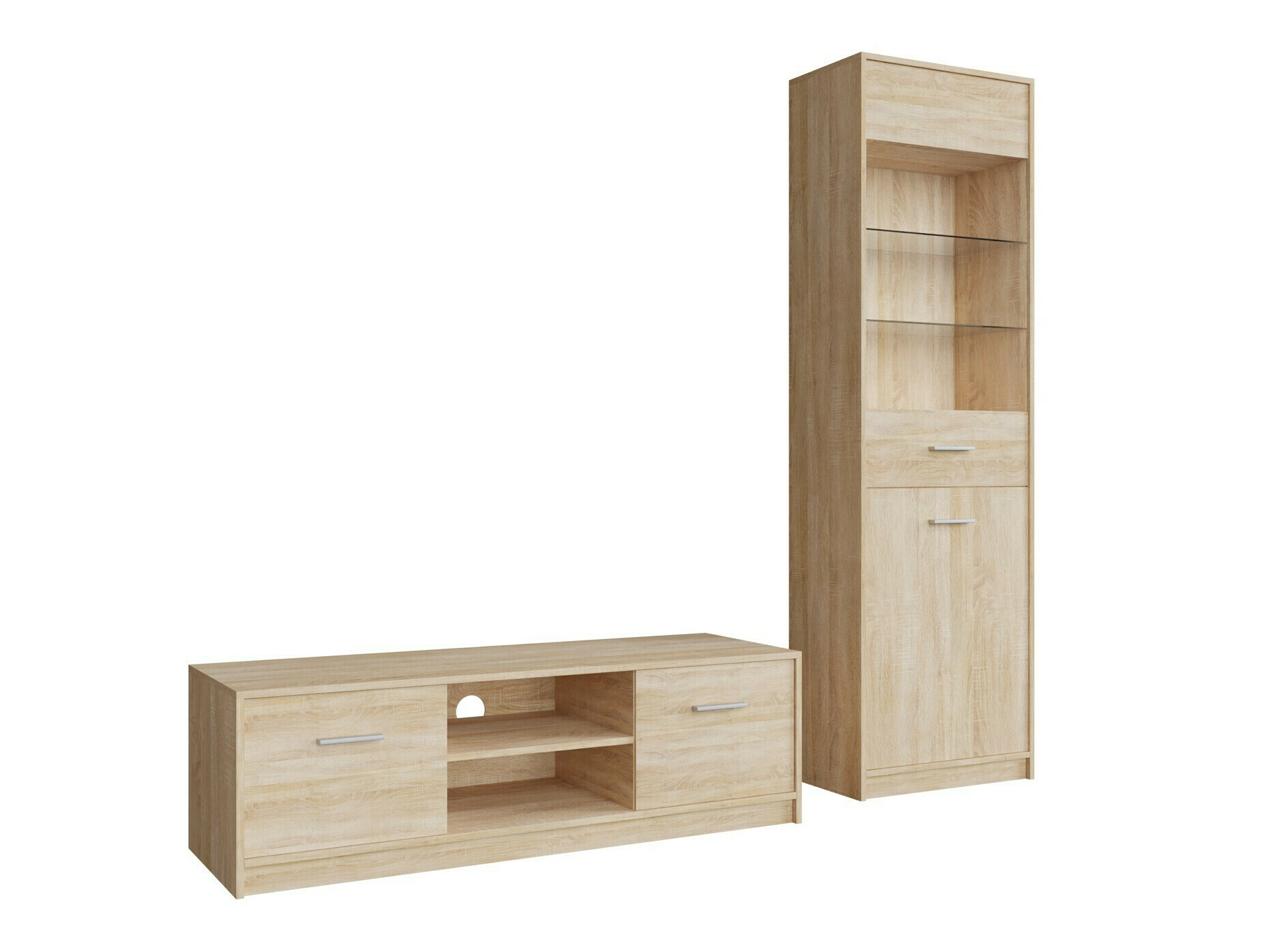 Stuemøbelsæt Novsore 161 (Sonoma eg)