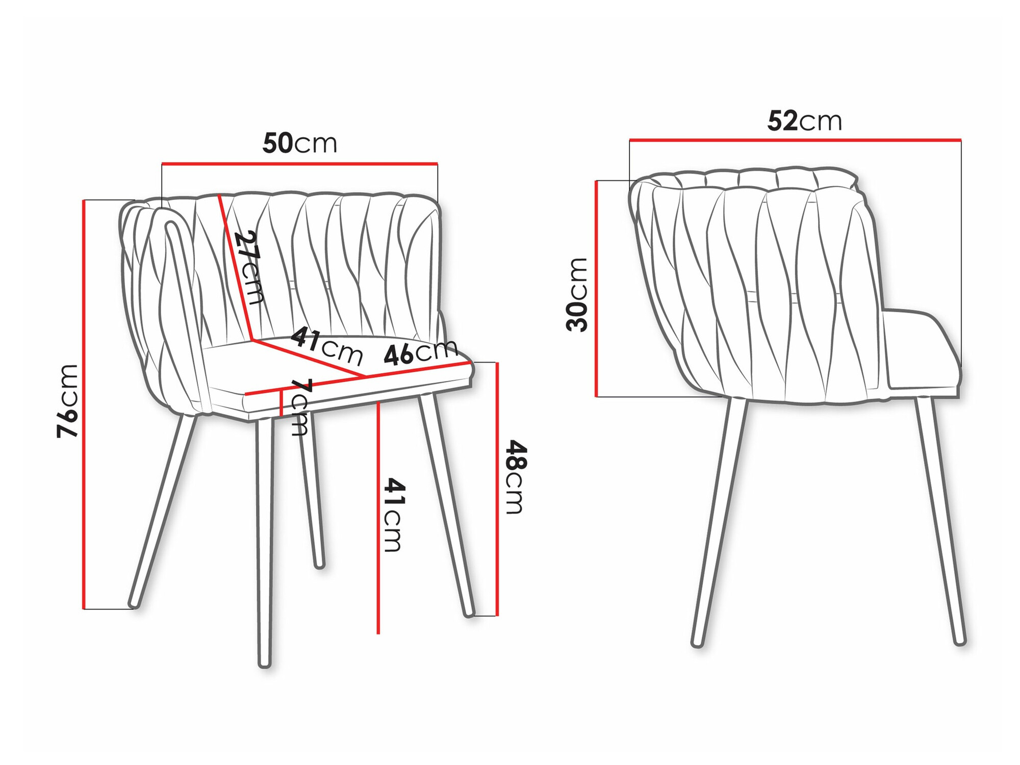 Stol Comfivo 434 (Sølv + Grå)
