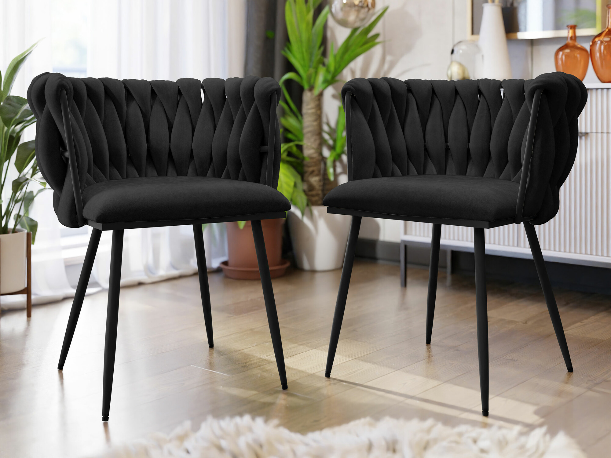 Stol Comfivo 434 (Sort)