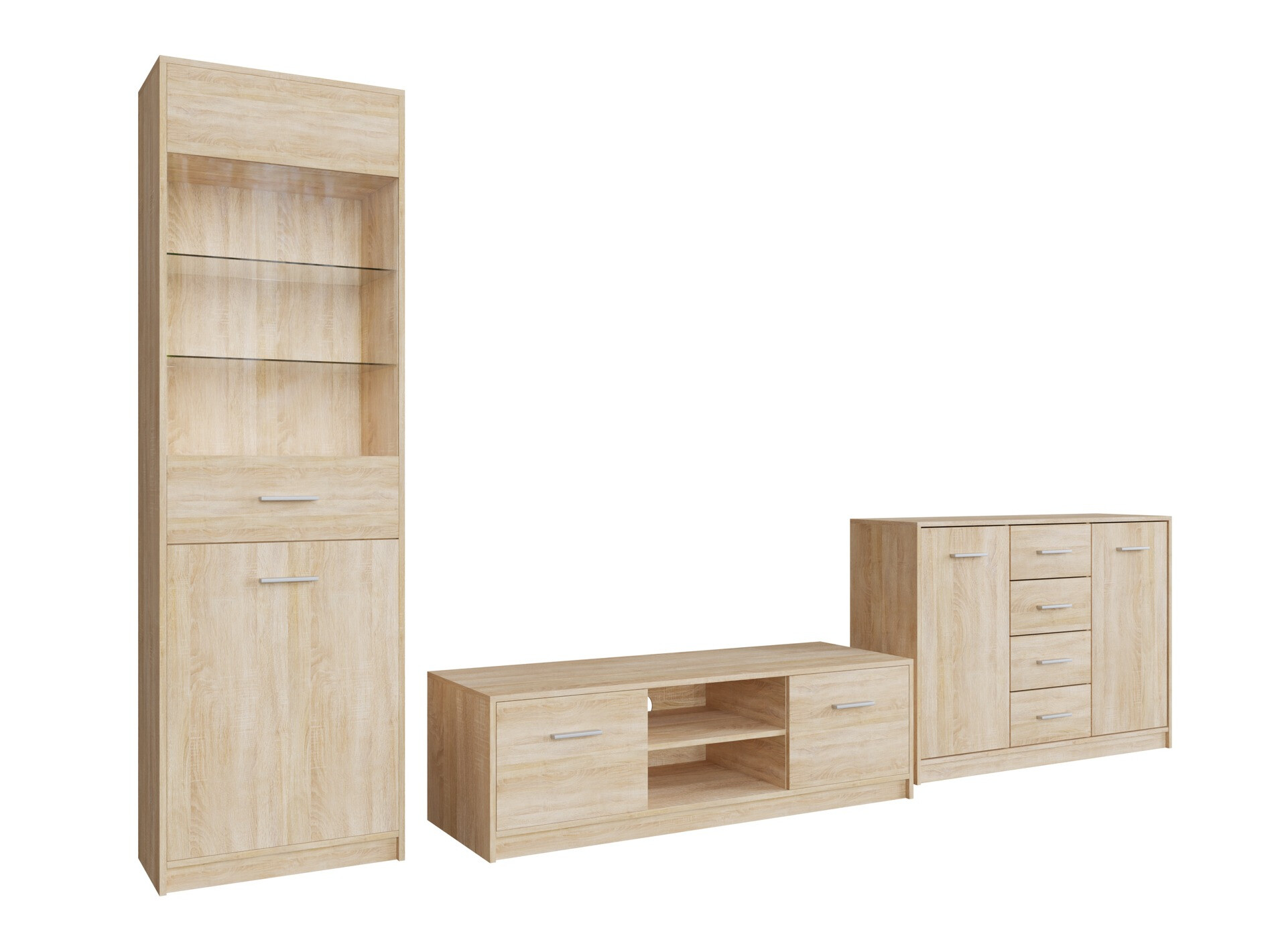 Stuemøblersæt Novsore 162 (Sonoma eg)