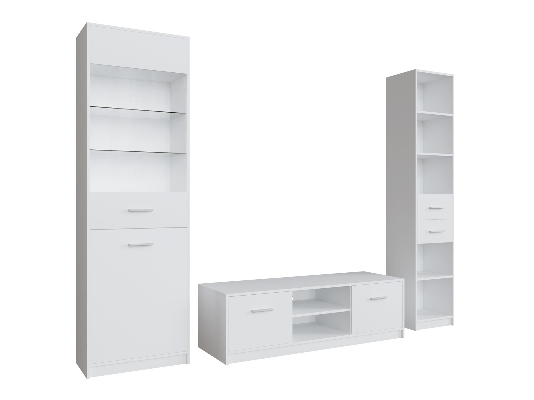 Stuemøbelsæt Novsore 163 (Hvid)