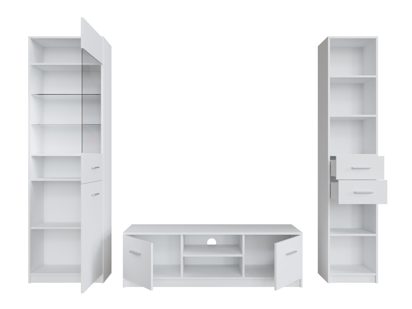 Stuemøbelsæt Novsore 163 (Hvid)