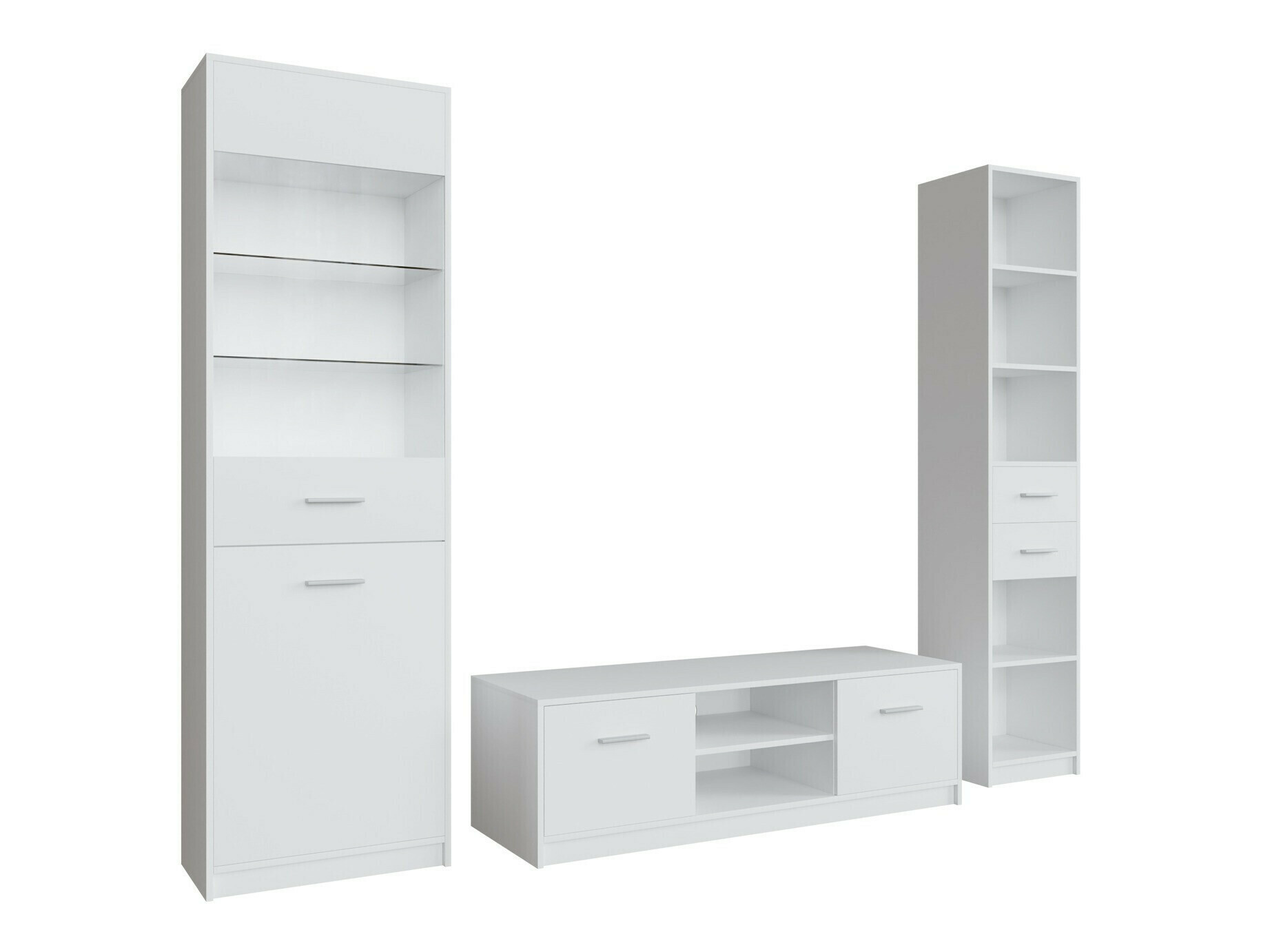 Stuemøbelsæt Novsore 163 (Hvid)