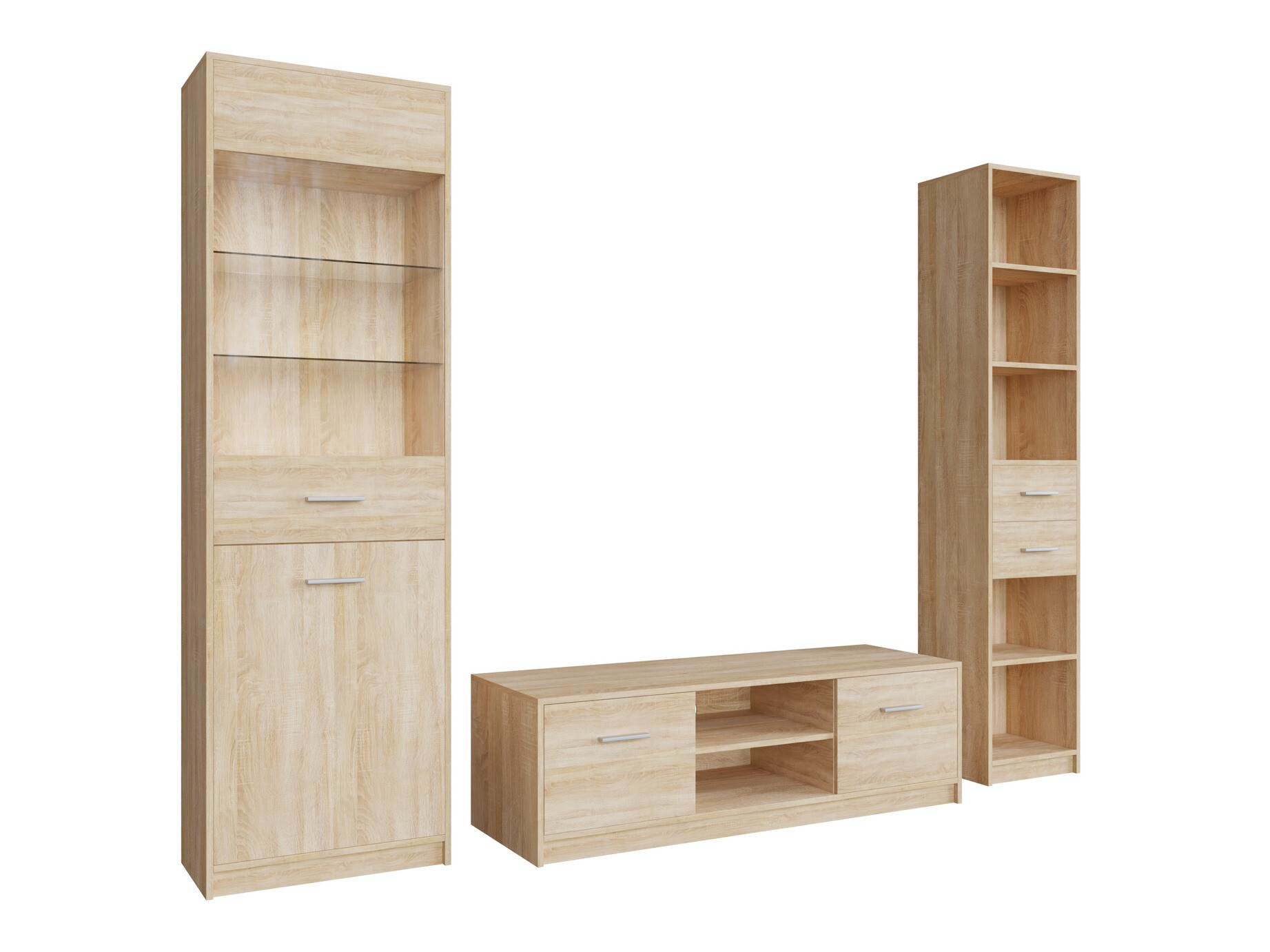 Stuemøbelsæt Novsore 163 (Sonoma eg)