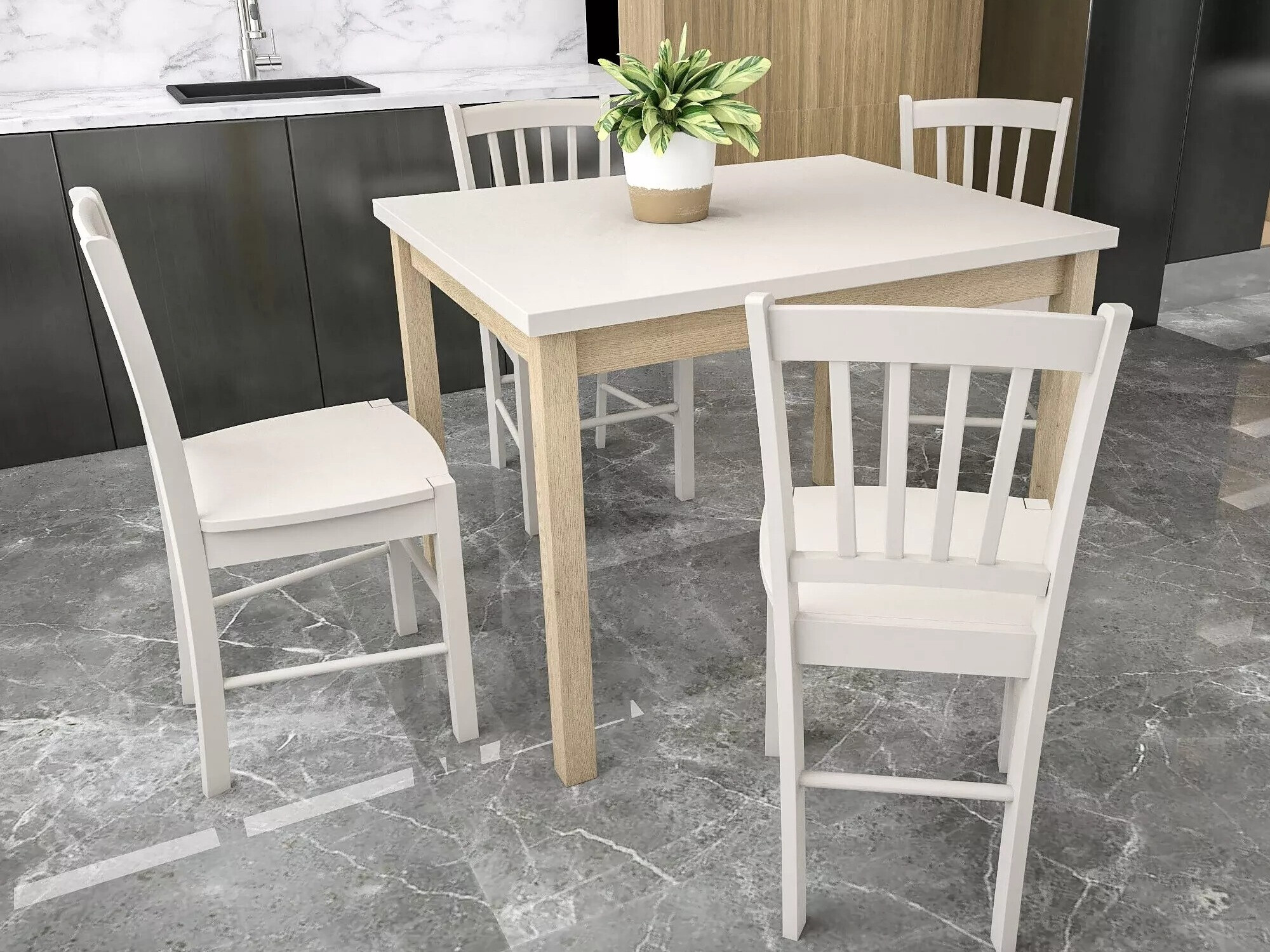 Bord Detroit 705 (Kashmir + Egetræ)