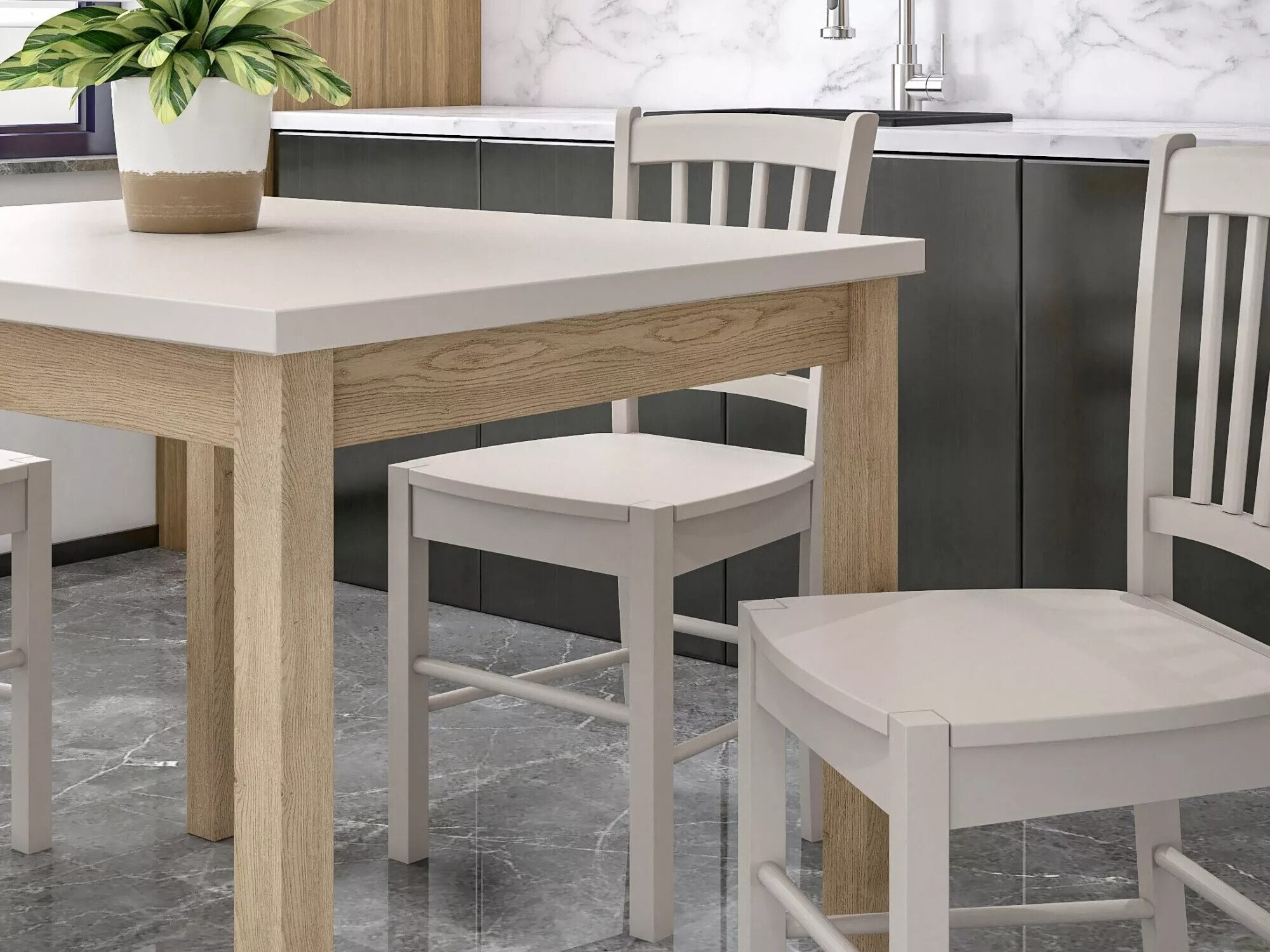 Bord Detroit 705 (Kashmir + Egetræ)