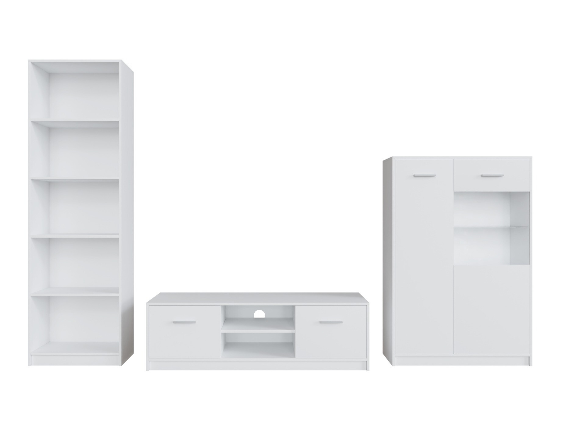 Stuemøbelsæt Novsore 164 (Hvid)