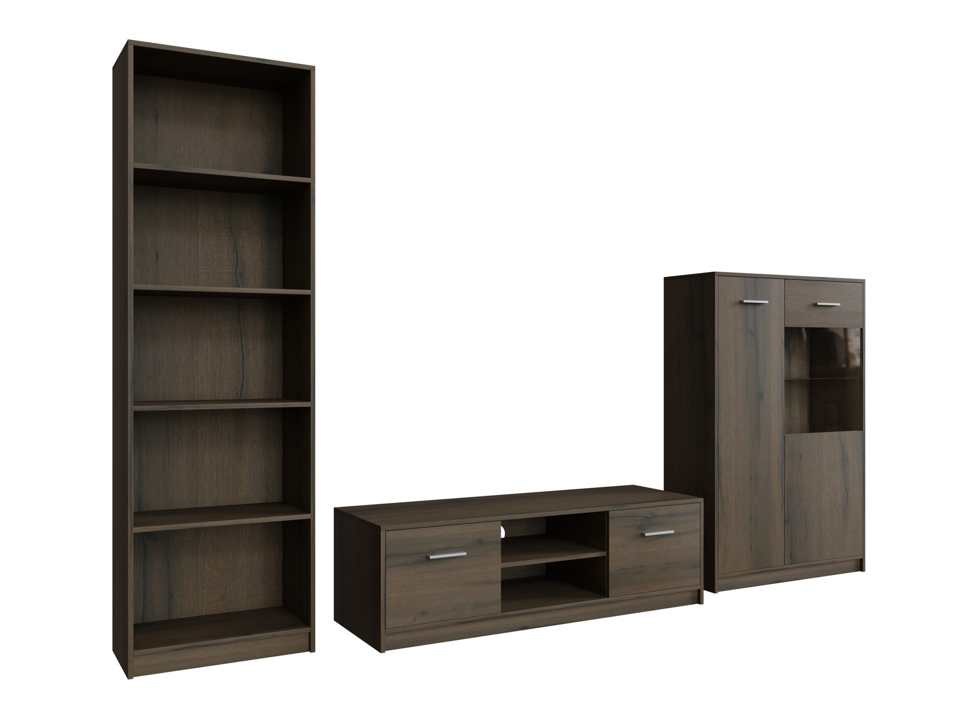 Stuemøbelsæt Novsore 164 (Mørk eg)