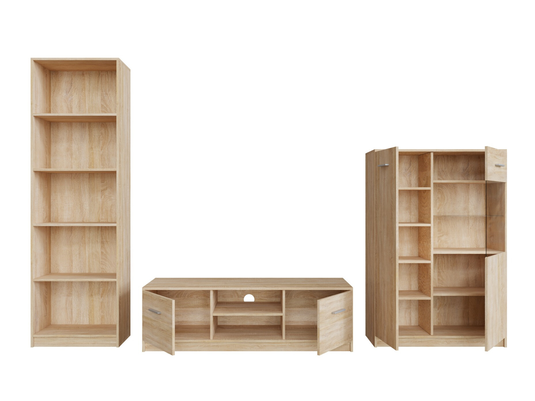 Stuemøbelsæt Novsore 164 (Sonoma eg)