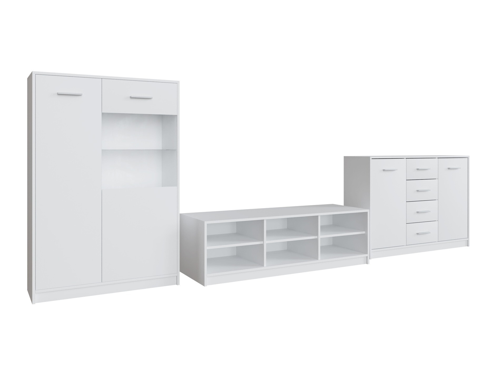 Stuemøbelsæt Novsore 165 (Hvid)