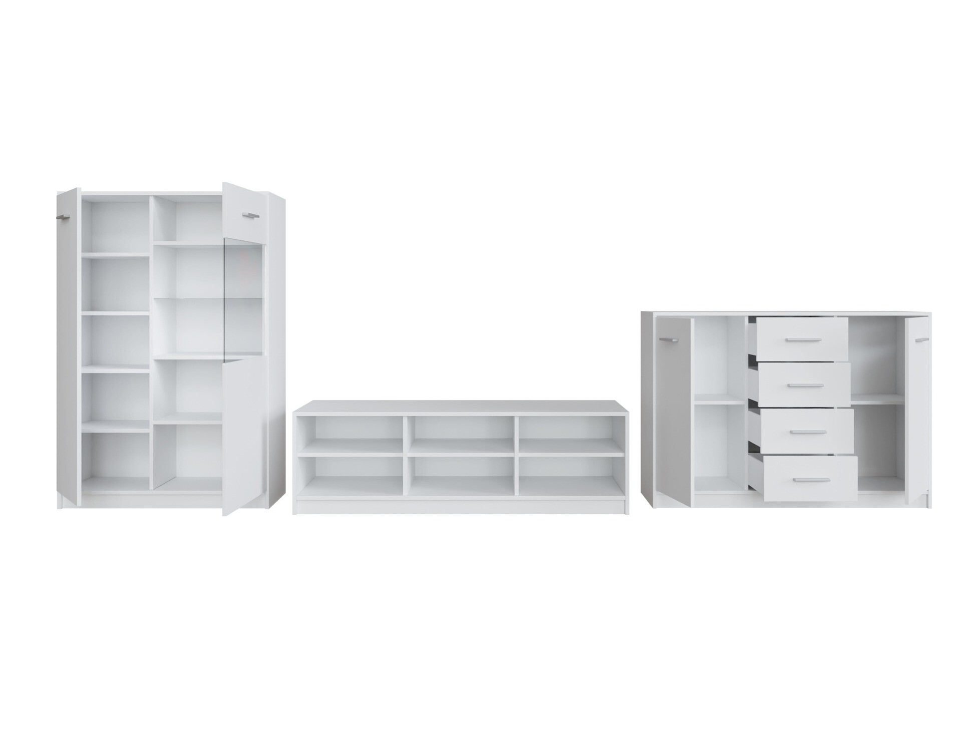 Stuemøbelsæt Novsore 165 (Hvid)