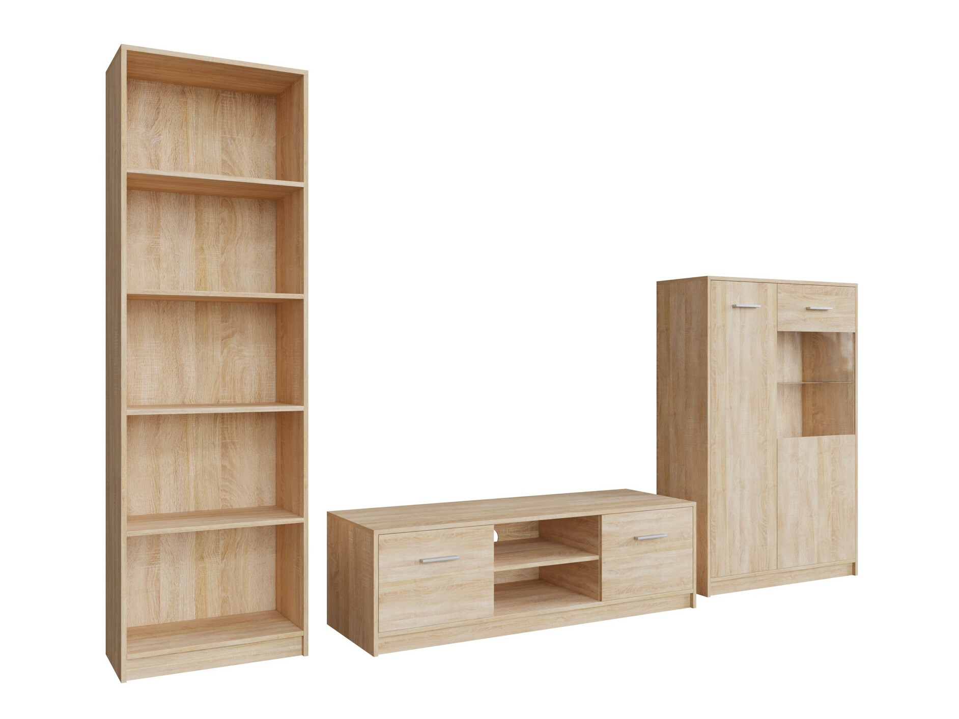 Stuemøblersæt Novsore 164 (Sonoma eg)