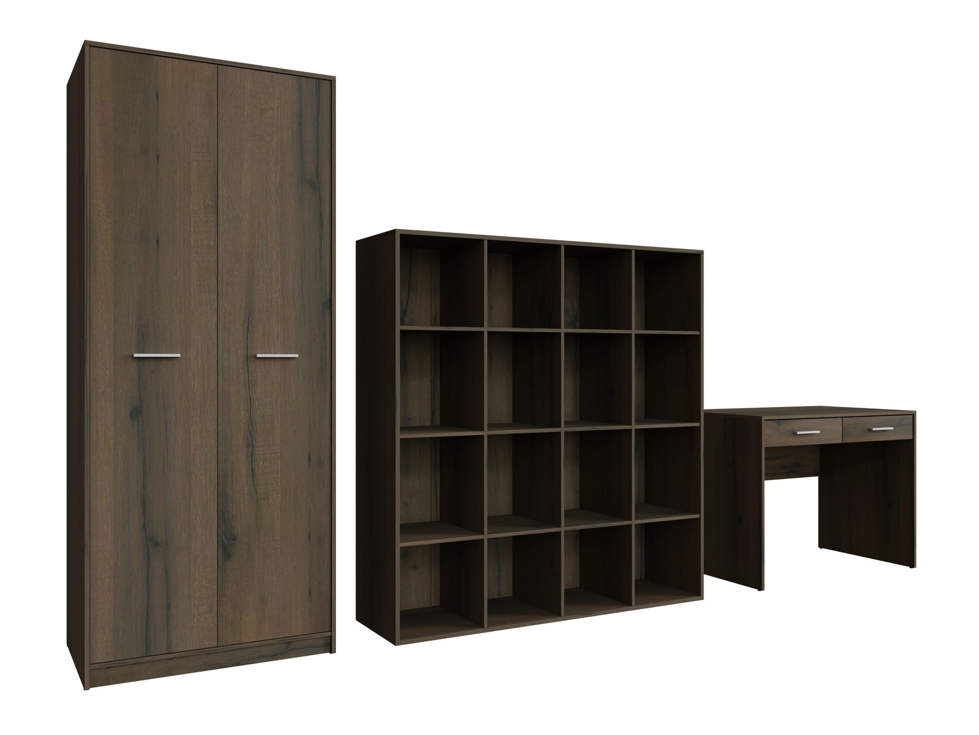 Hjemmekontorsæt Novsore 166 (Mørk eg)