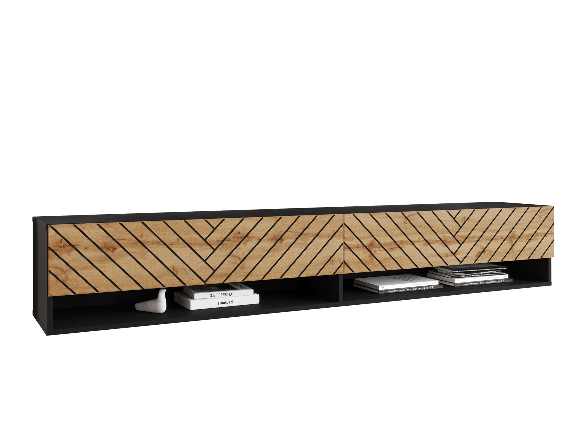 TV-bord Sarasota 119 (Grafit + Wotan eg)