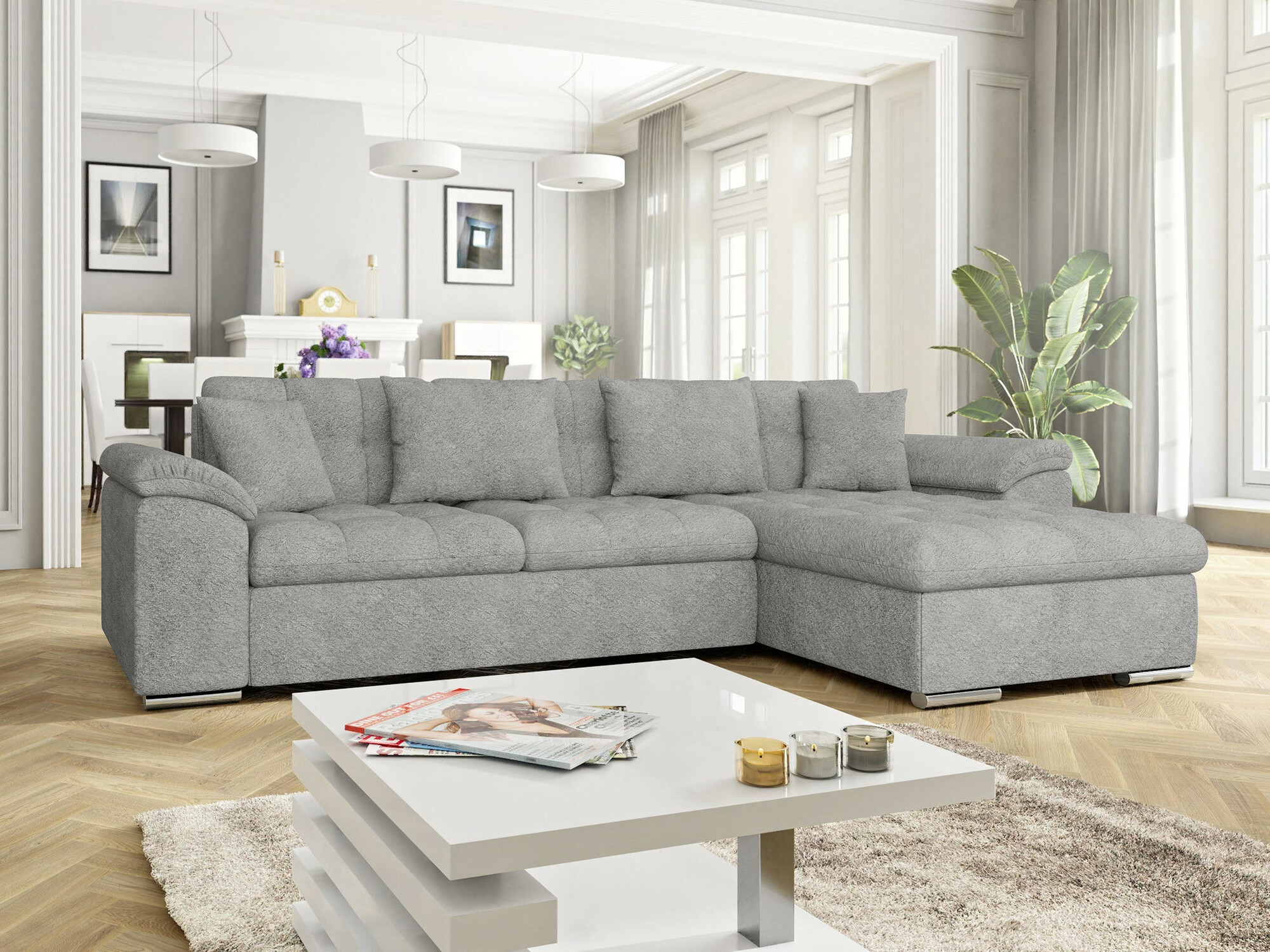 Hjørnesofa Comfivo Mica (Coral 75)