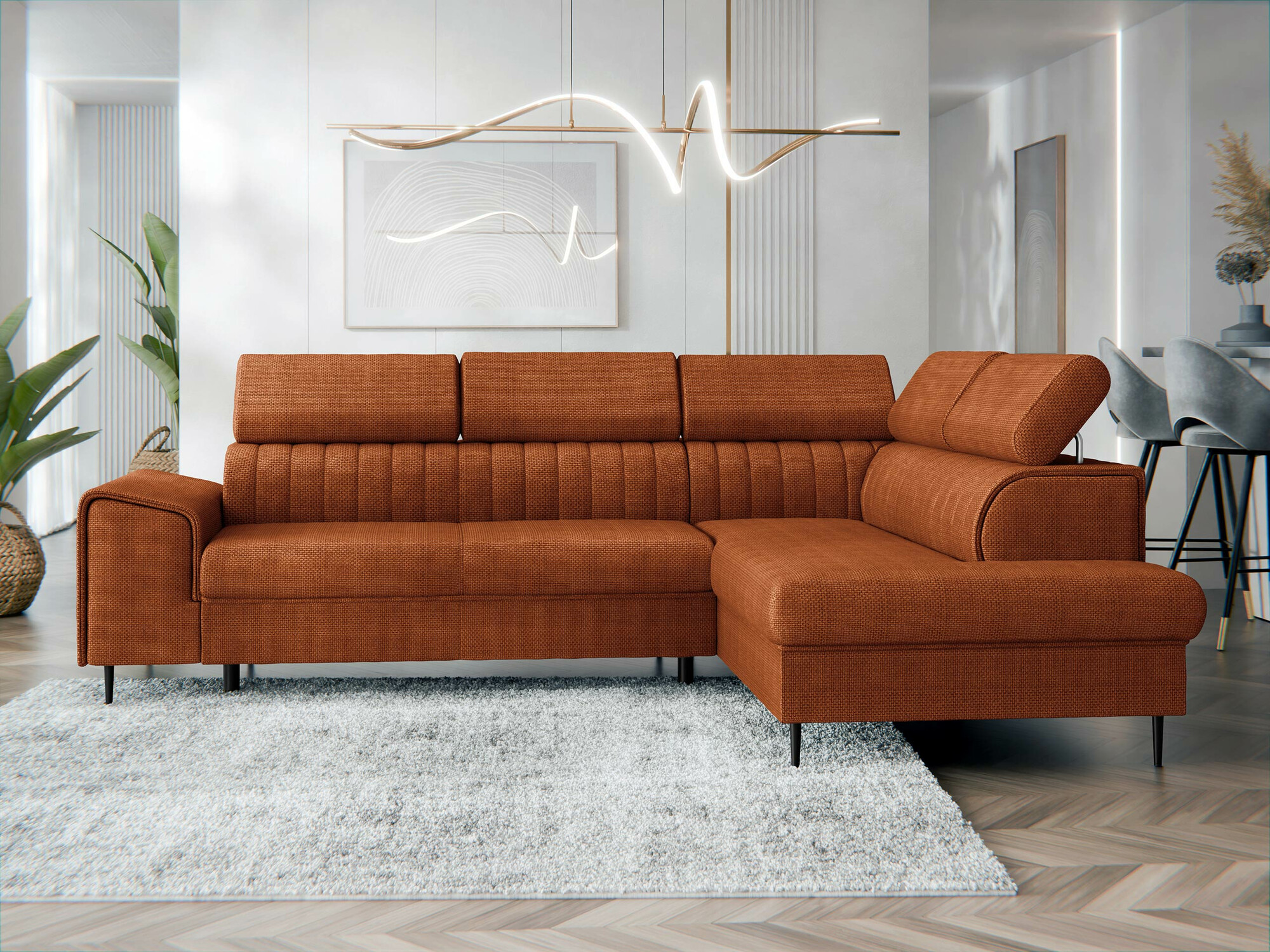 Hjørnesofa Comfivo 446 (Flow 09)