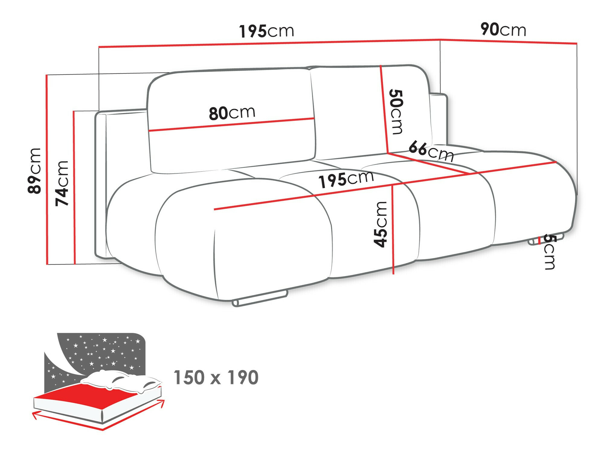 Sovesofa Dominus (Velo 621)