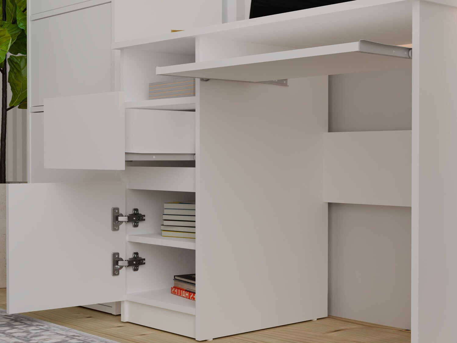 Skrivebord Mandeville 269 (Hvid)