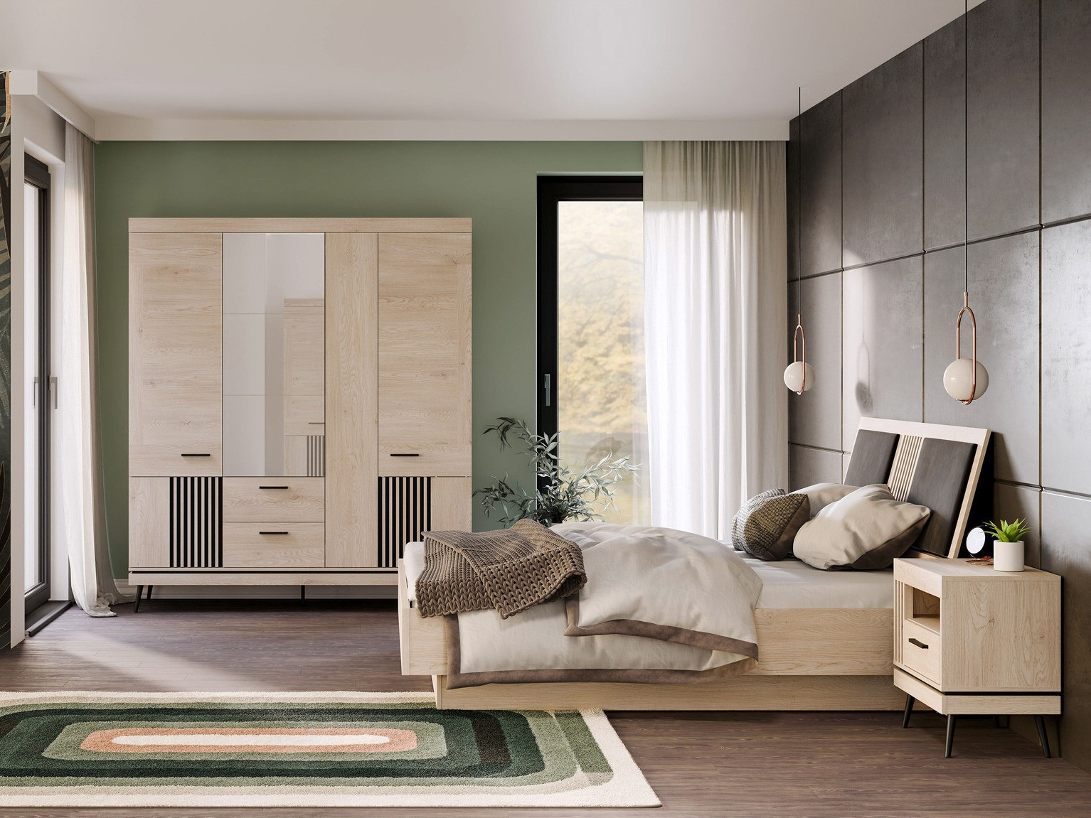 Soveværelsessæt Sermelu 123