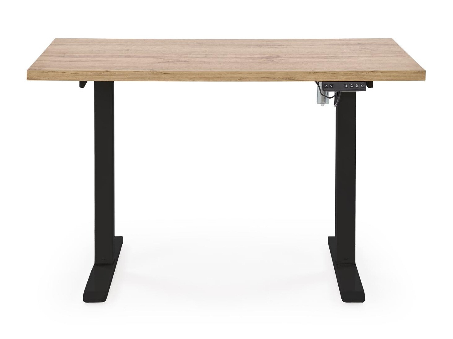 Hæve-sænkebord Houston 1942 (Artisan eg + Sort)