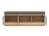TV-bord Teselbu 100 (Grå + Torro-eg)