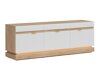 TV-bord Teselbu 100 (Hvid + Torro-eg)