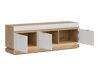 TV-bord Teselbu 100 (Hvid + Torro-eg)