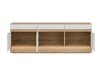 TV-bord Teselbu 100 (Hvid + Torro-eg)