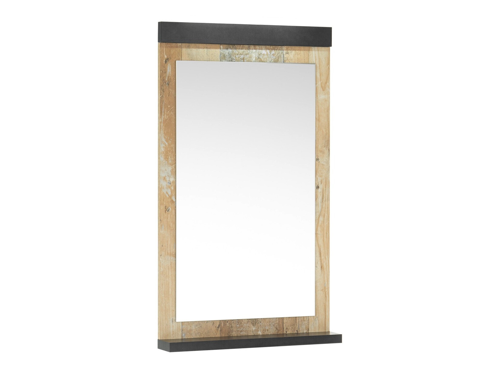 Badeværelse spejl Cirtale 135 (Modnet træ + Antracit)
