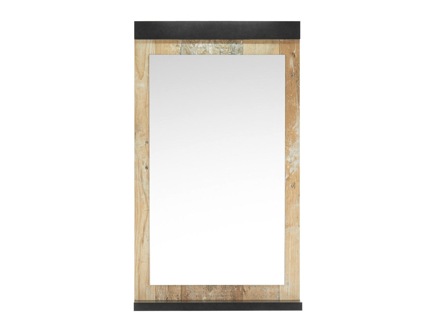 Badeværelse spejl Cirtale 135 (Modnet træ + Antracit)