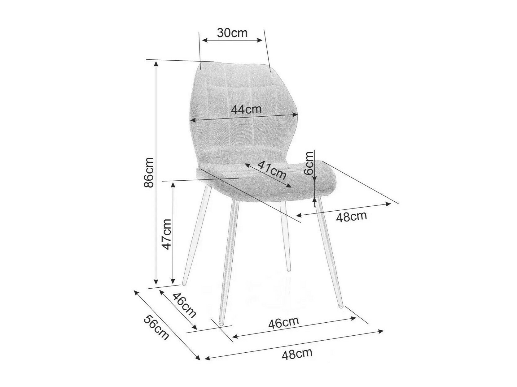 Stol Detroit 736 (Beige)