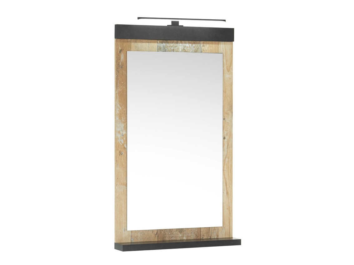 Badeværelsessæt Cirtale 140 (Modnet træ + Antracit)