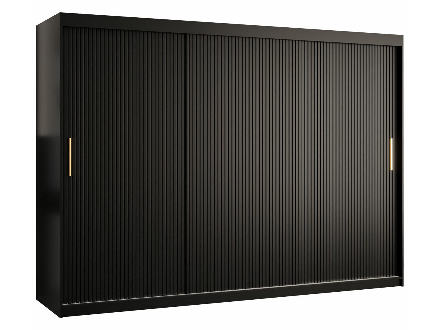 Garderobeskab Anulio II (Sort)