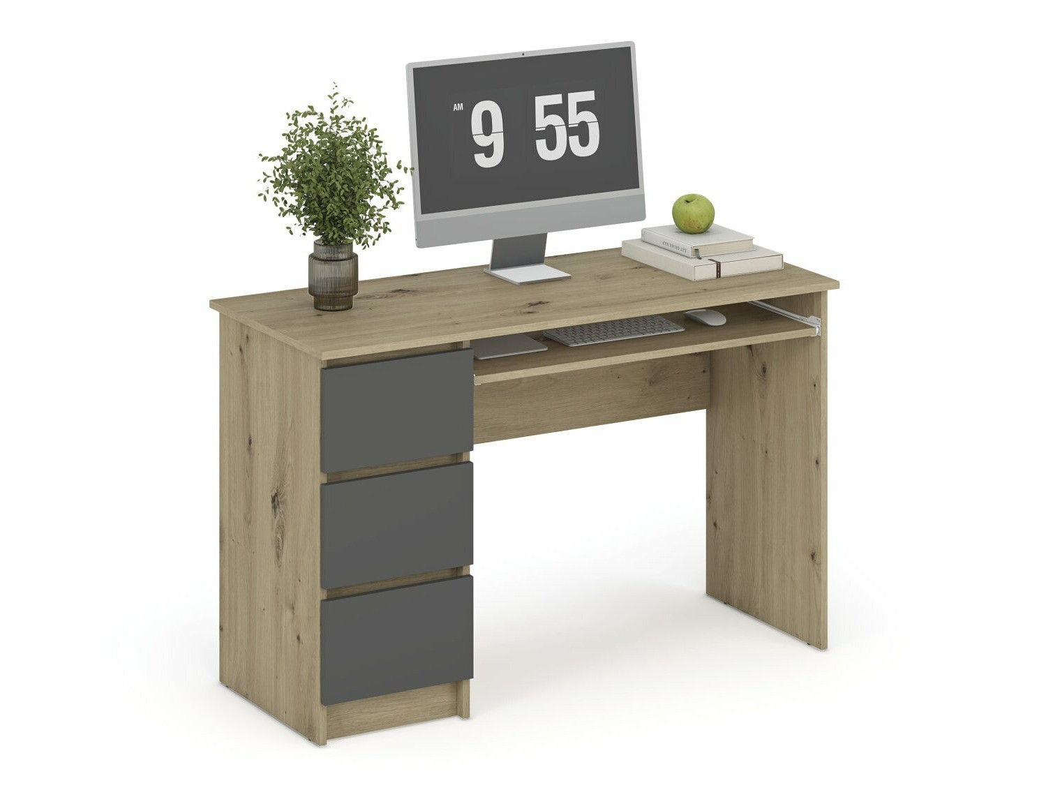 Skrivebord Houston 1949 (Grafit + Artisan eg)