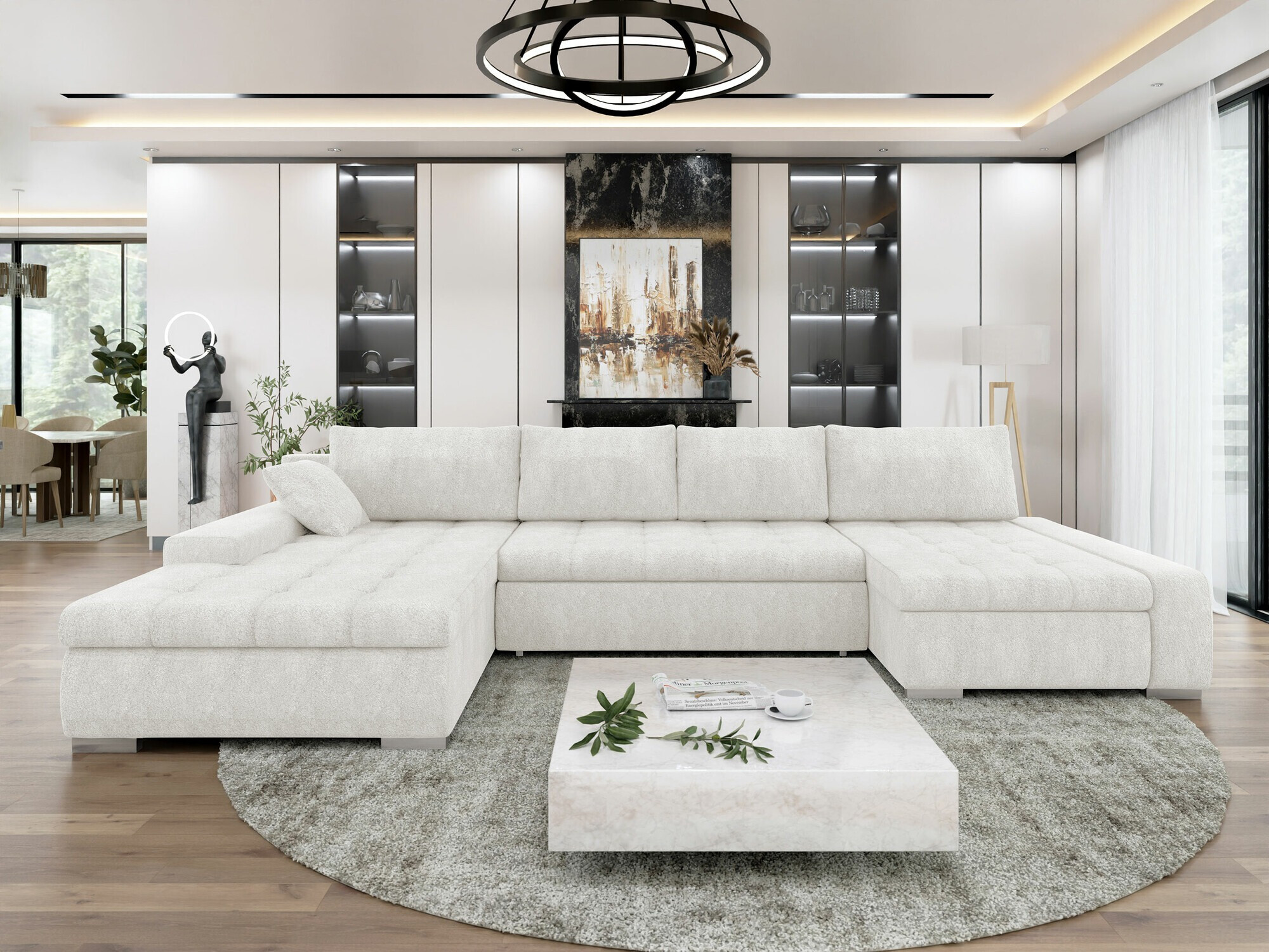 Hjørnesofa Comfivo 106 (Coral 70)