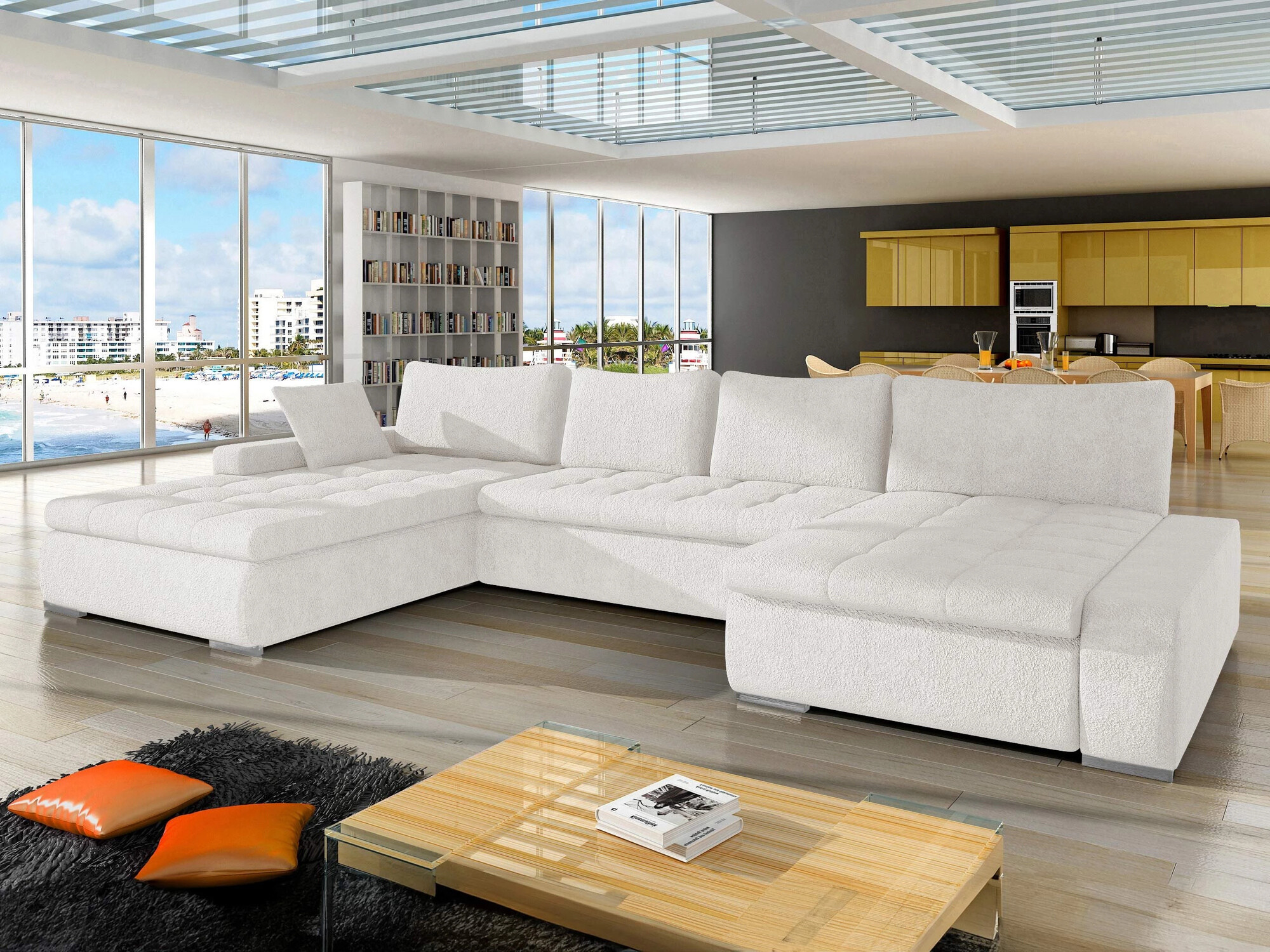 Hjørnesofa Comfivo 106 (Coral 70)