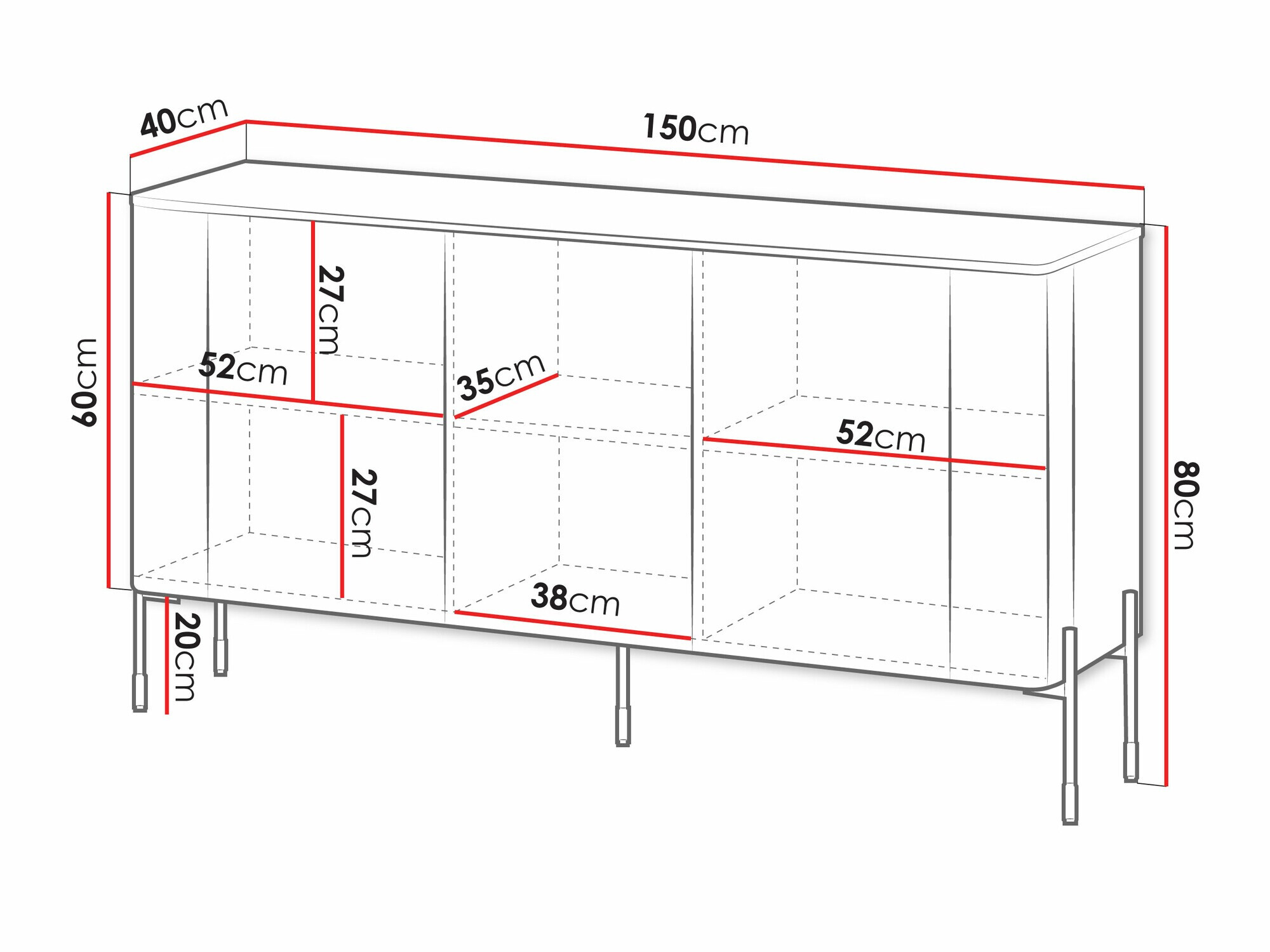 Skænk Nobilitas (Sort)