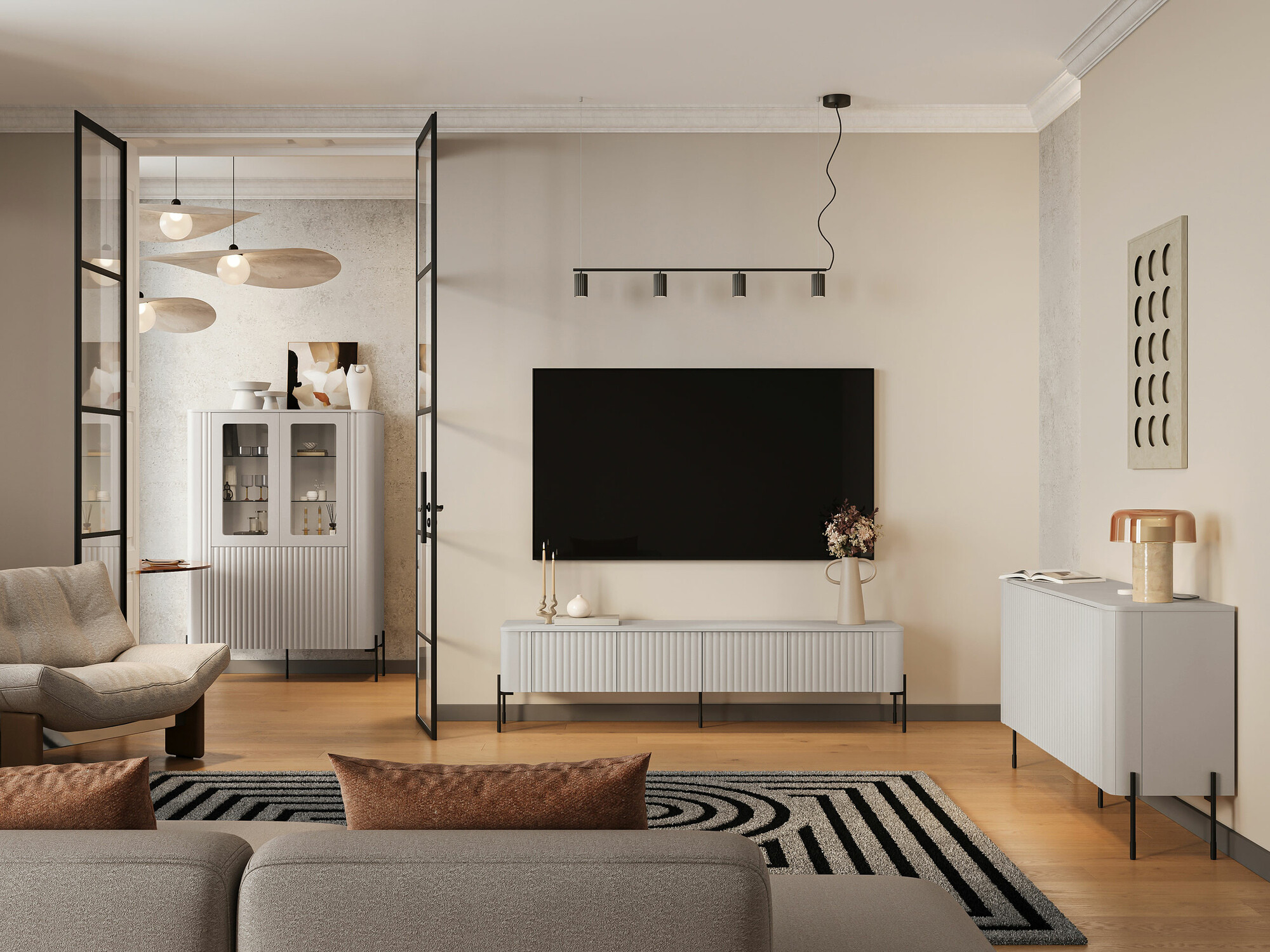 TV-bord Nobilitas (Kashmir)