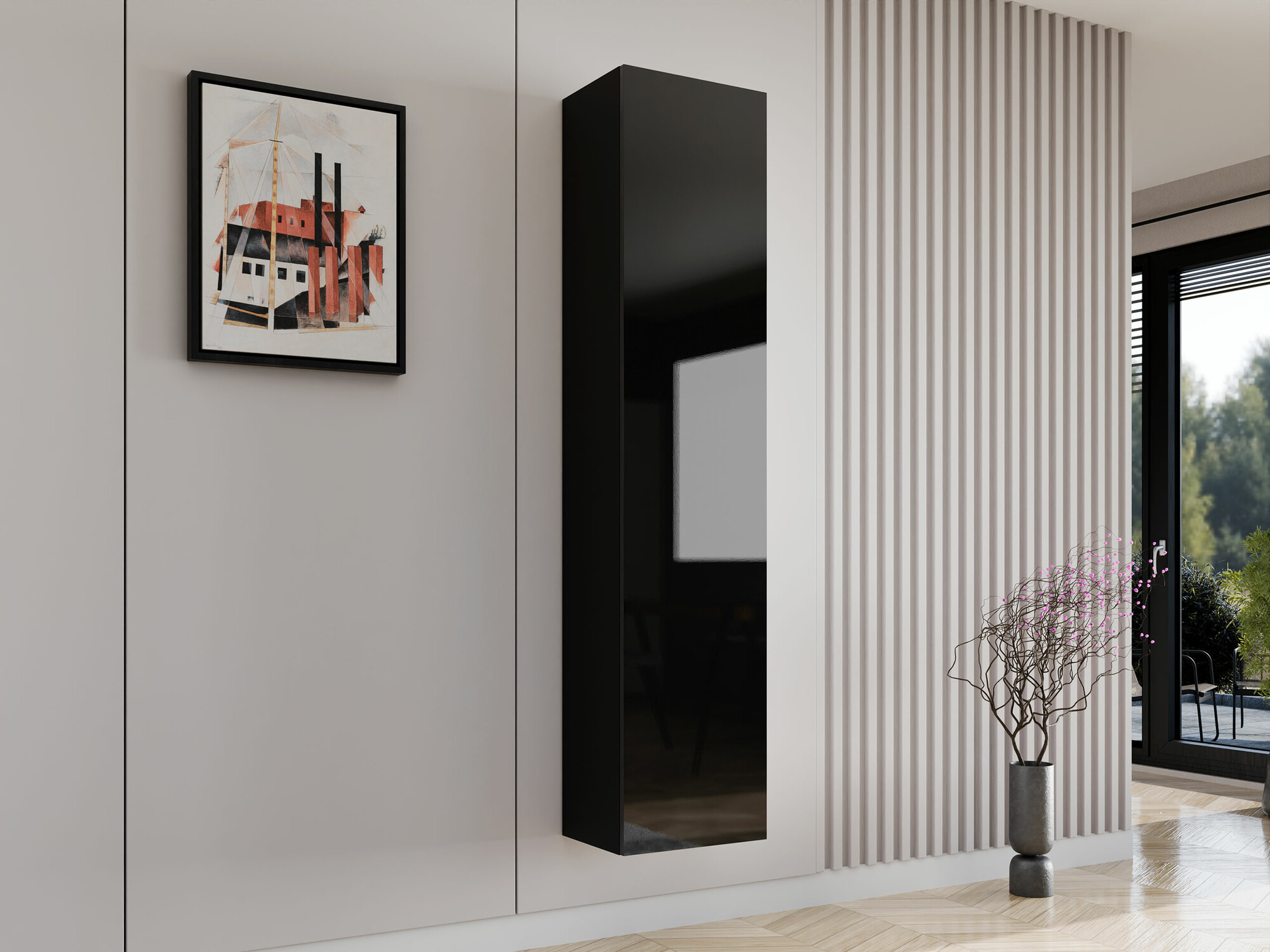 Vægreol Vilrin II (Sort + Blank sort)