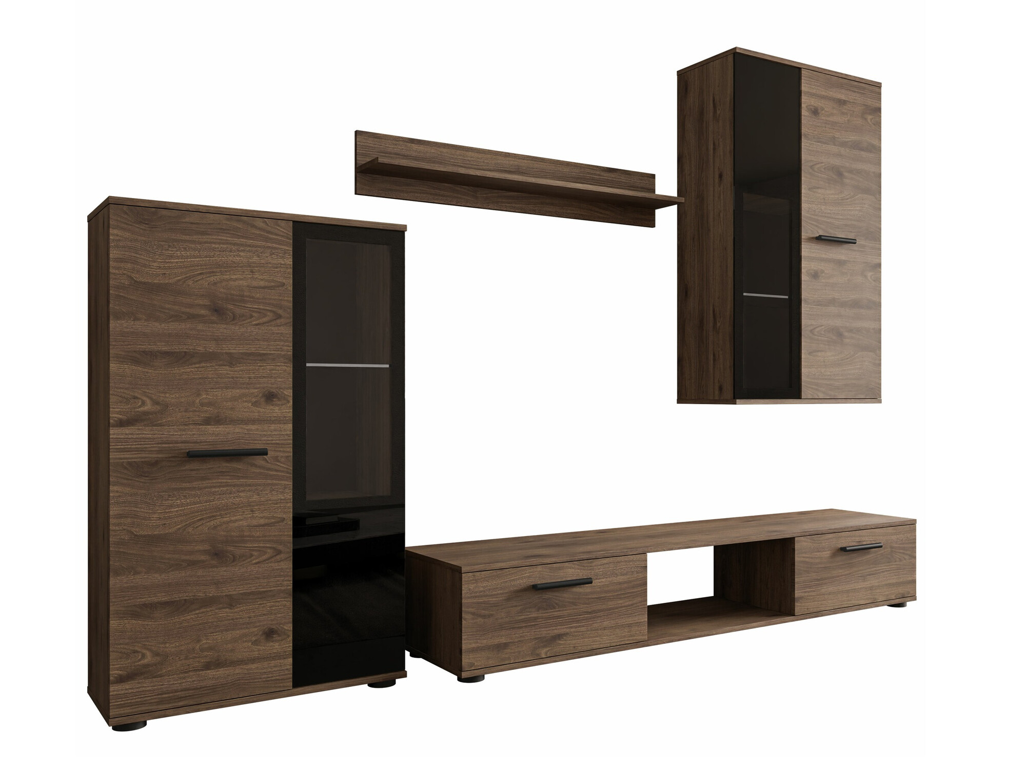 Stuemøblersæt Tucson 100 (Valnød)