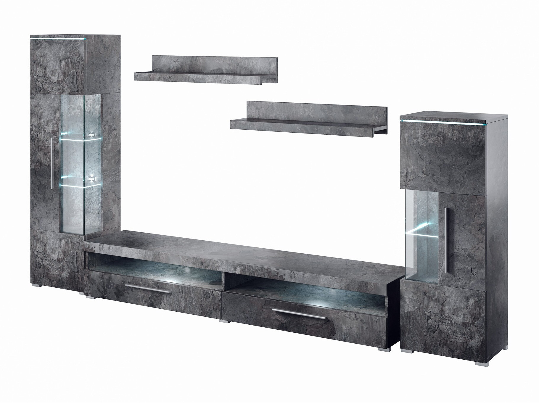 Stuemøbelsæt Torvire 107 (Mørk beton)