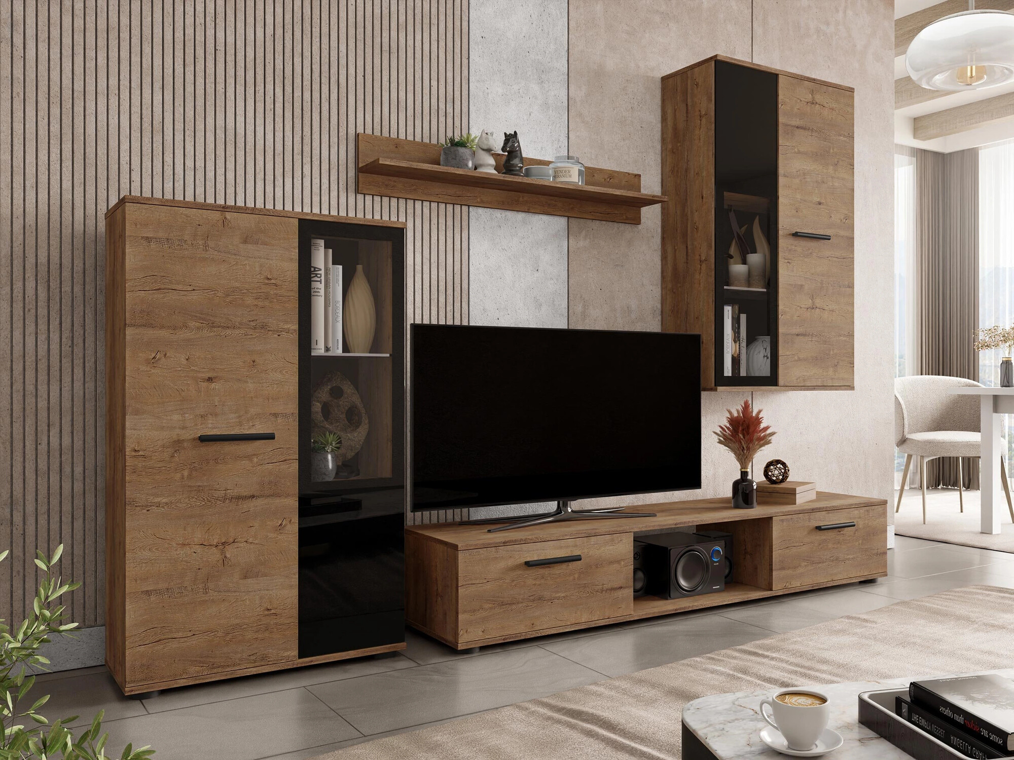 Stuemøbelsæt Tucson 100 (Lefkas eg)