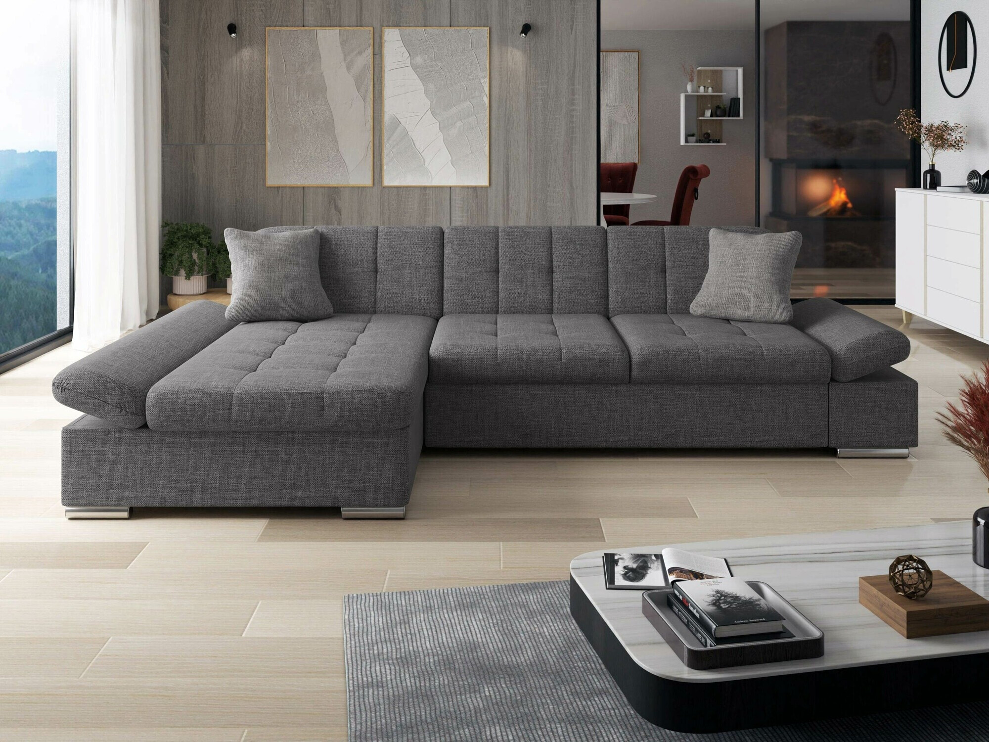 Hjørnesofa Comfivo Serenitas (Lux 06 + Lux 05)