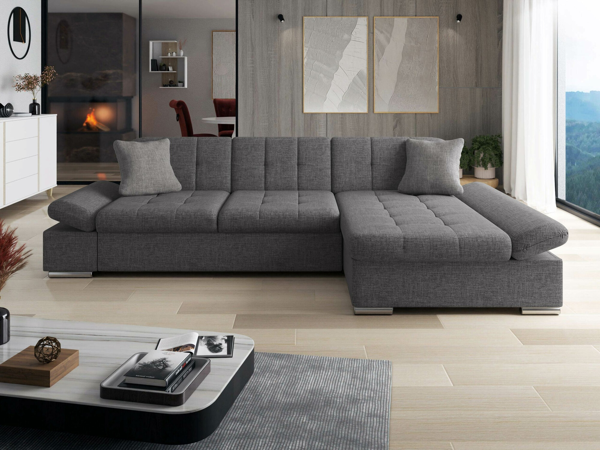 Hjørnesofa Comfivo Serenitas (Lux 06 + Lux 05)