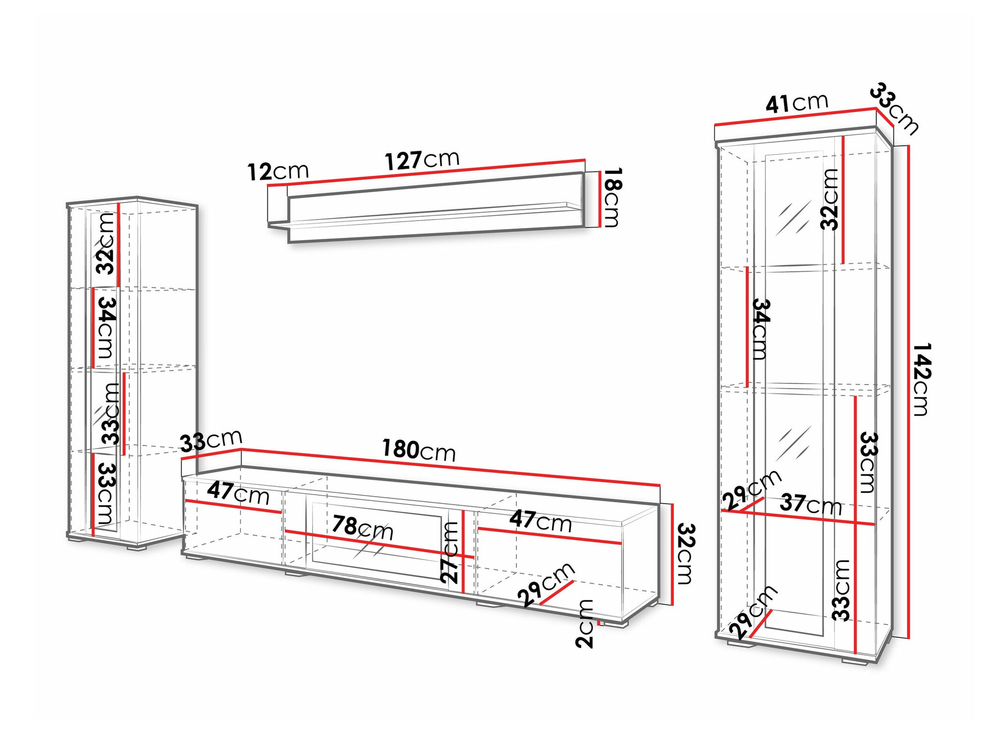 Stuemøbelsæt Torcame 103 (Wotan eg)