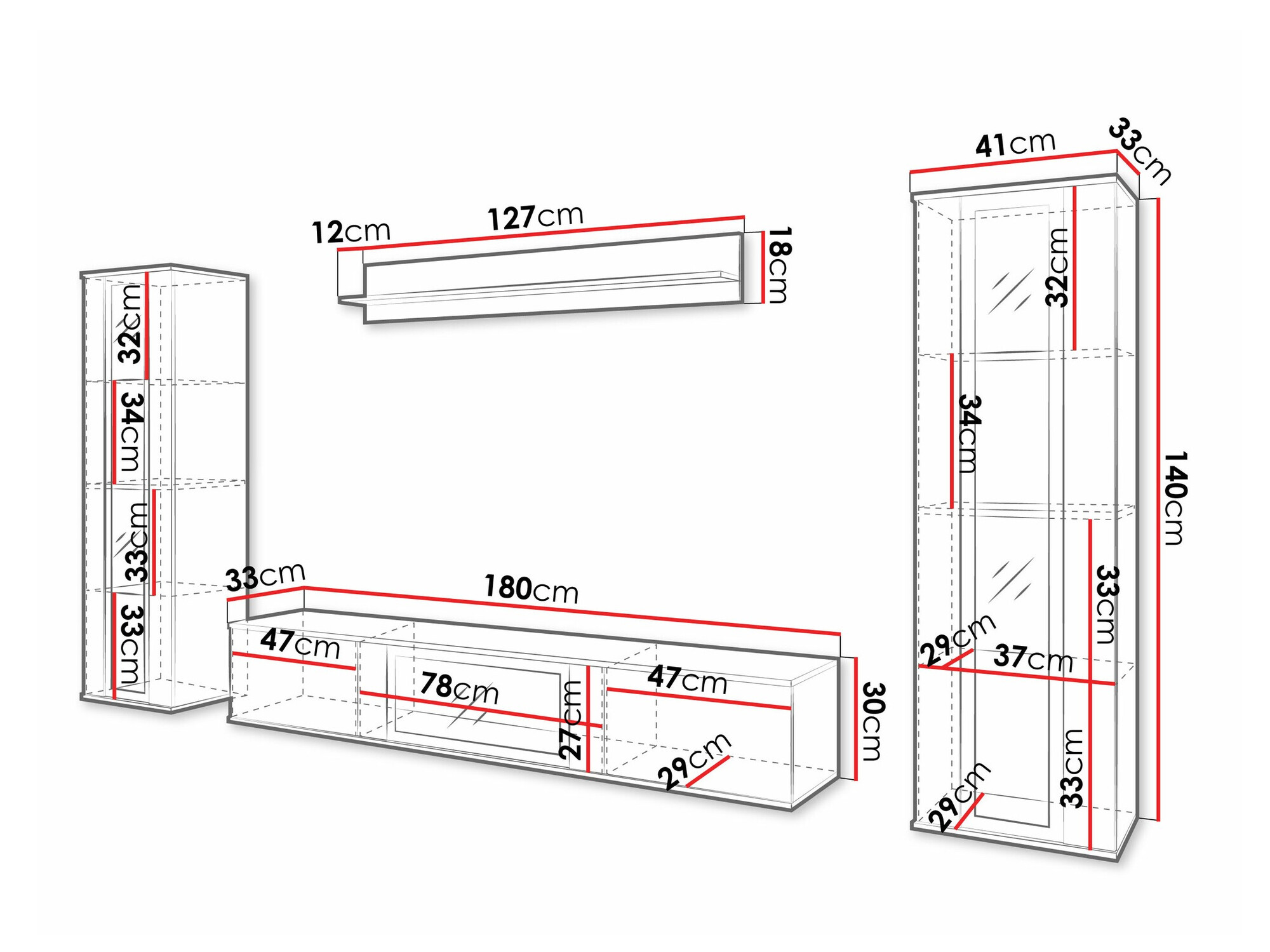 Stuemøbelsæt Torcame 103 (Wotan eg)