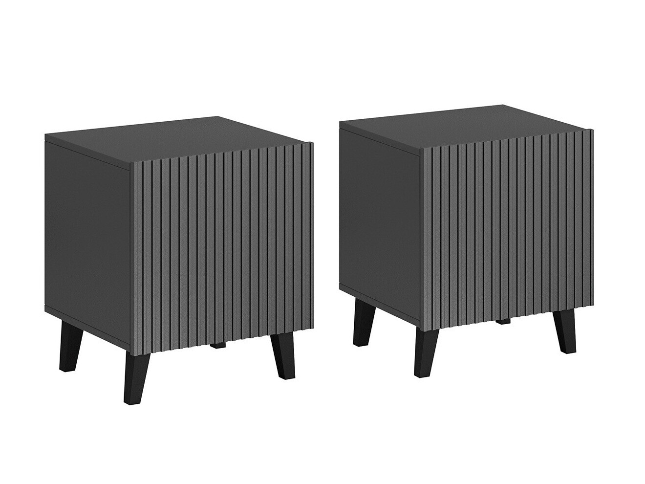 Natbordssæt Comes (Antracit)