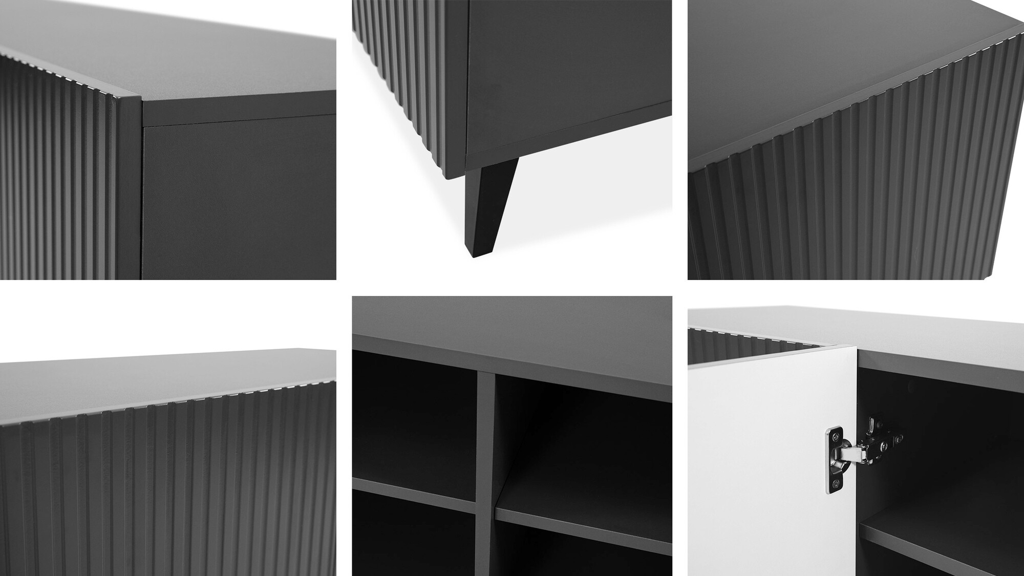 Stuemøbelsæt Remeta 110 (Antracit)