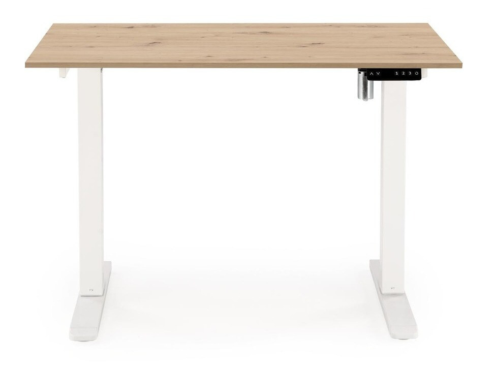 Hæve-sænkebord Houston 1704 (Artisan eg + Hvid)