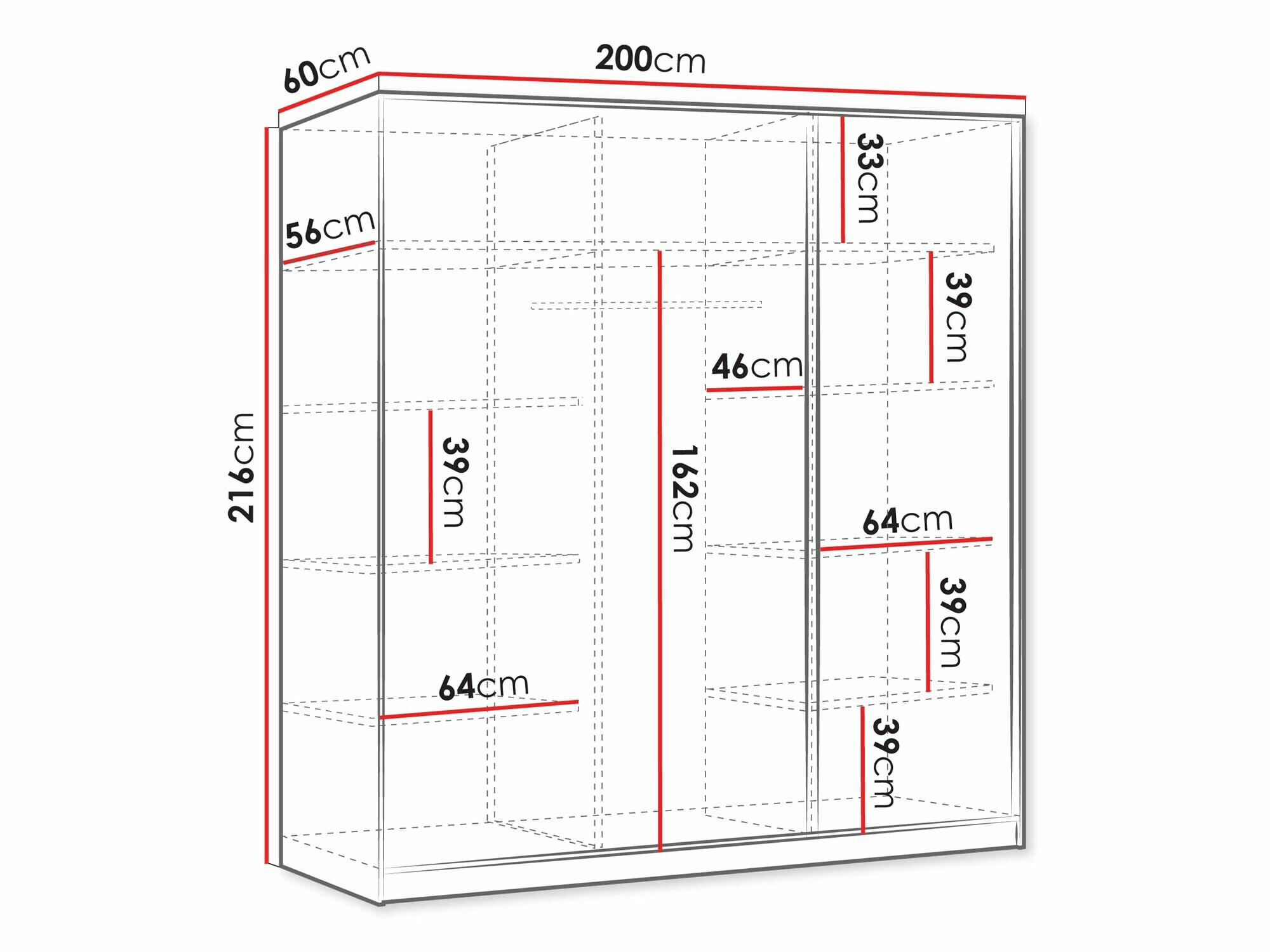 Garderobeskab Comfivo Papilio